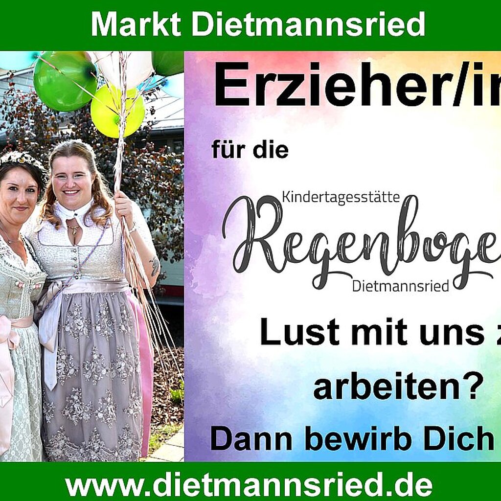 Stellenangebote: Gemeinde Dietmannsried